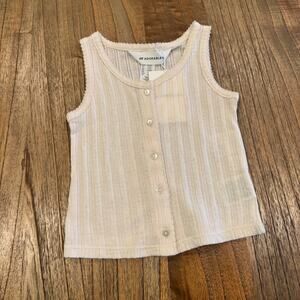 H&M Button Down Tank - Size 3-4T
